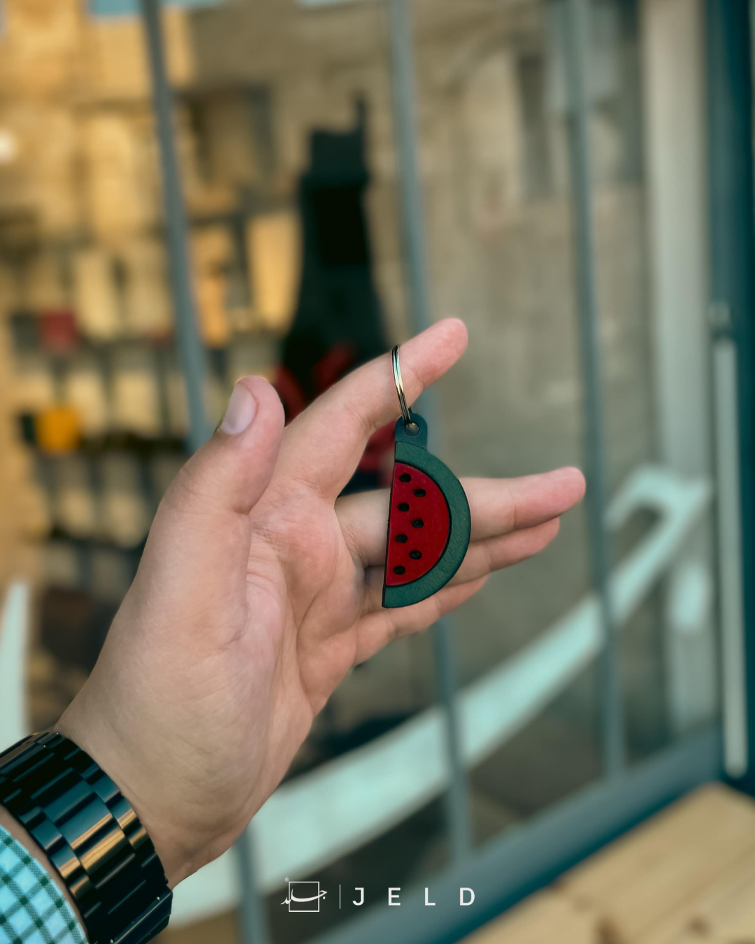 Watermelon keychain