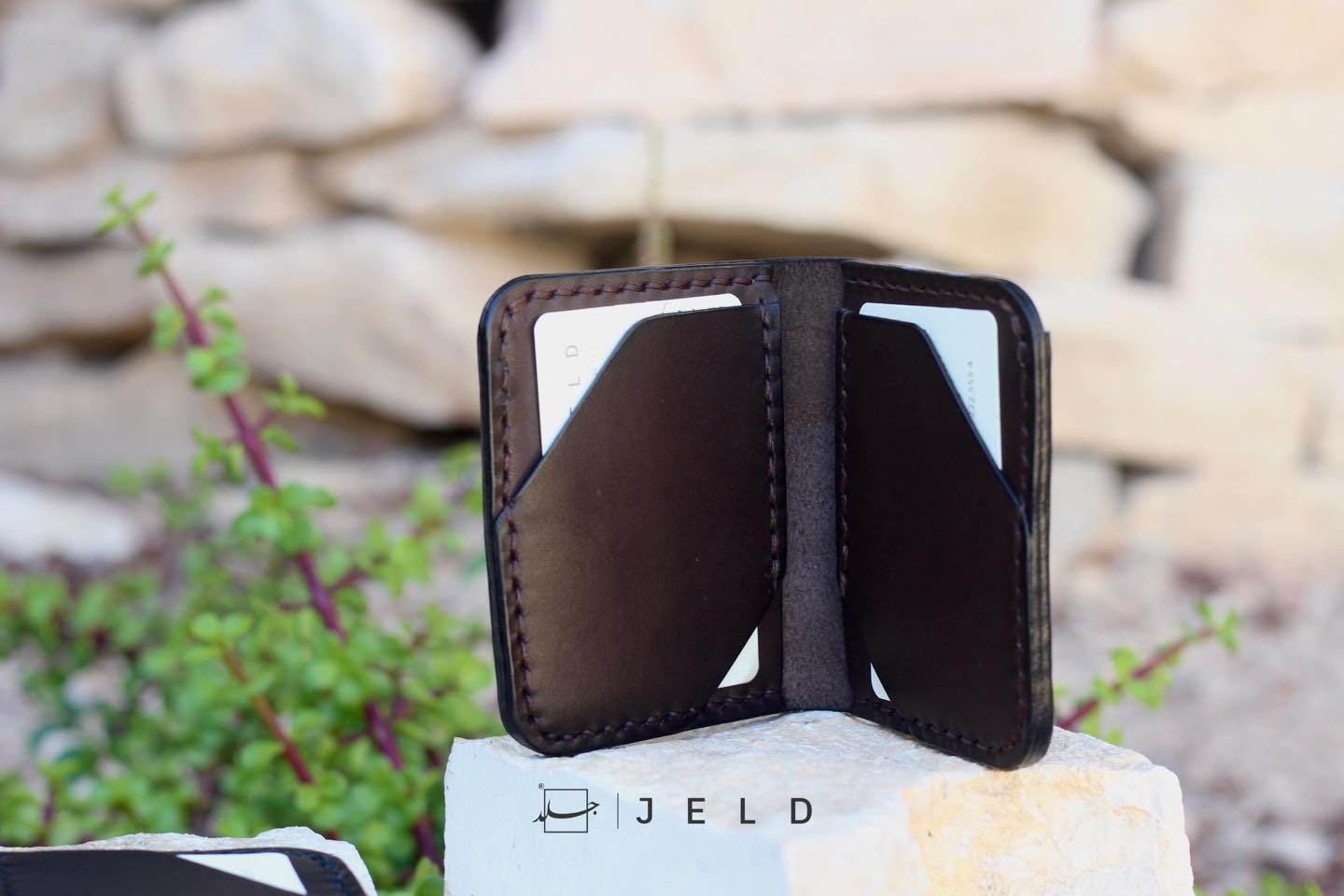 Cross-Folded Wallet.