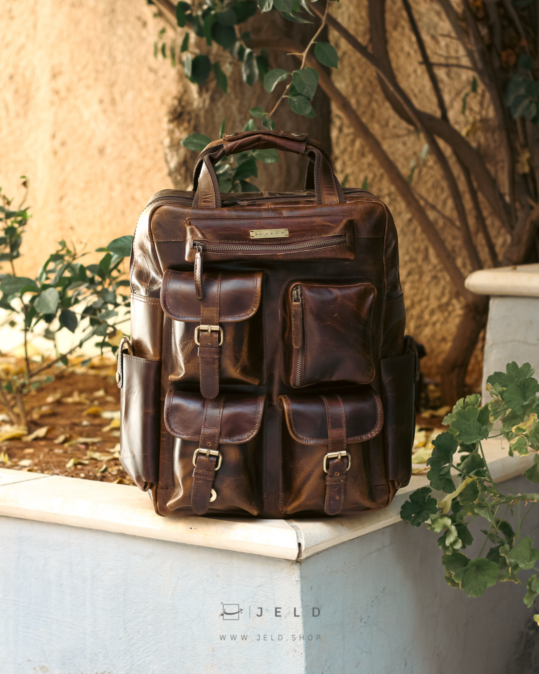 Multi-pocket backpack