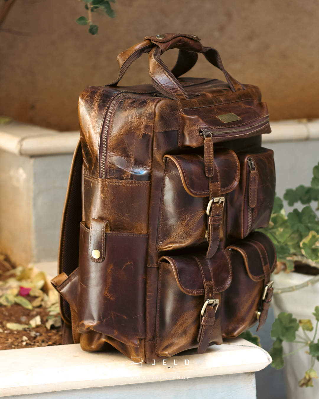 Multi-pocket backpack