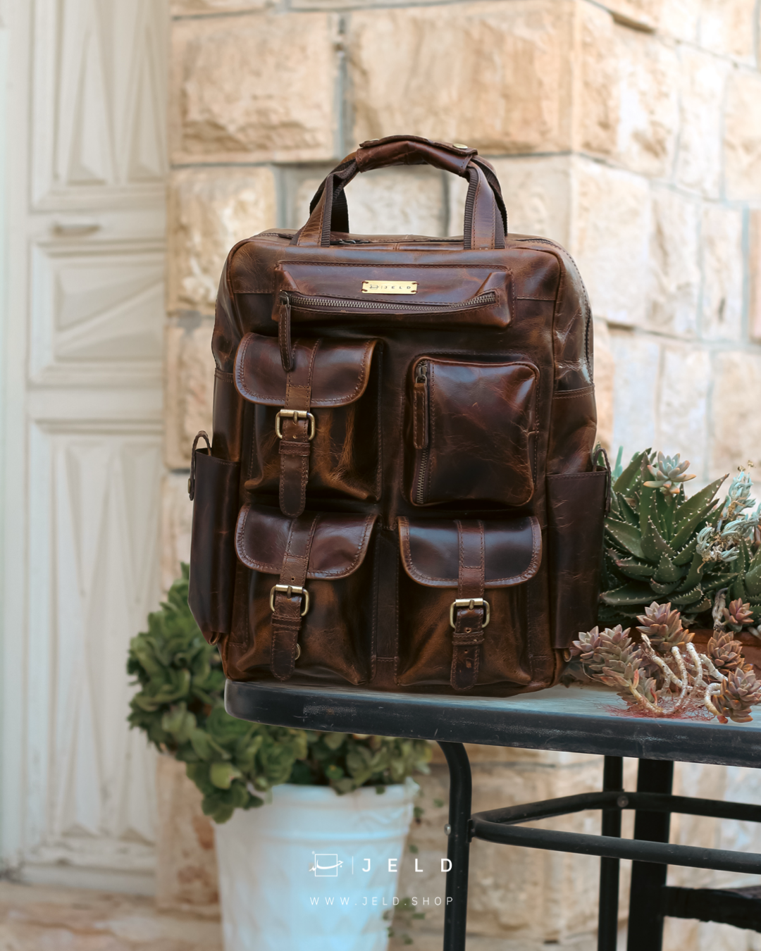 Multi-pocket backpack