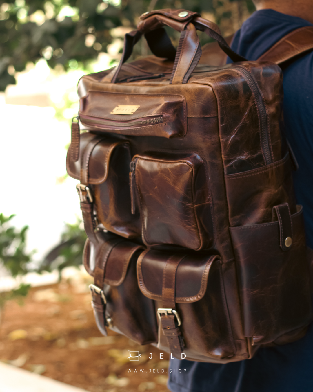 Multi-pocket backpack