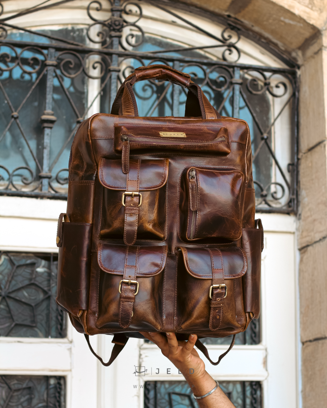 Multi-pocket backpack